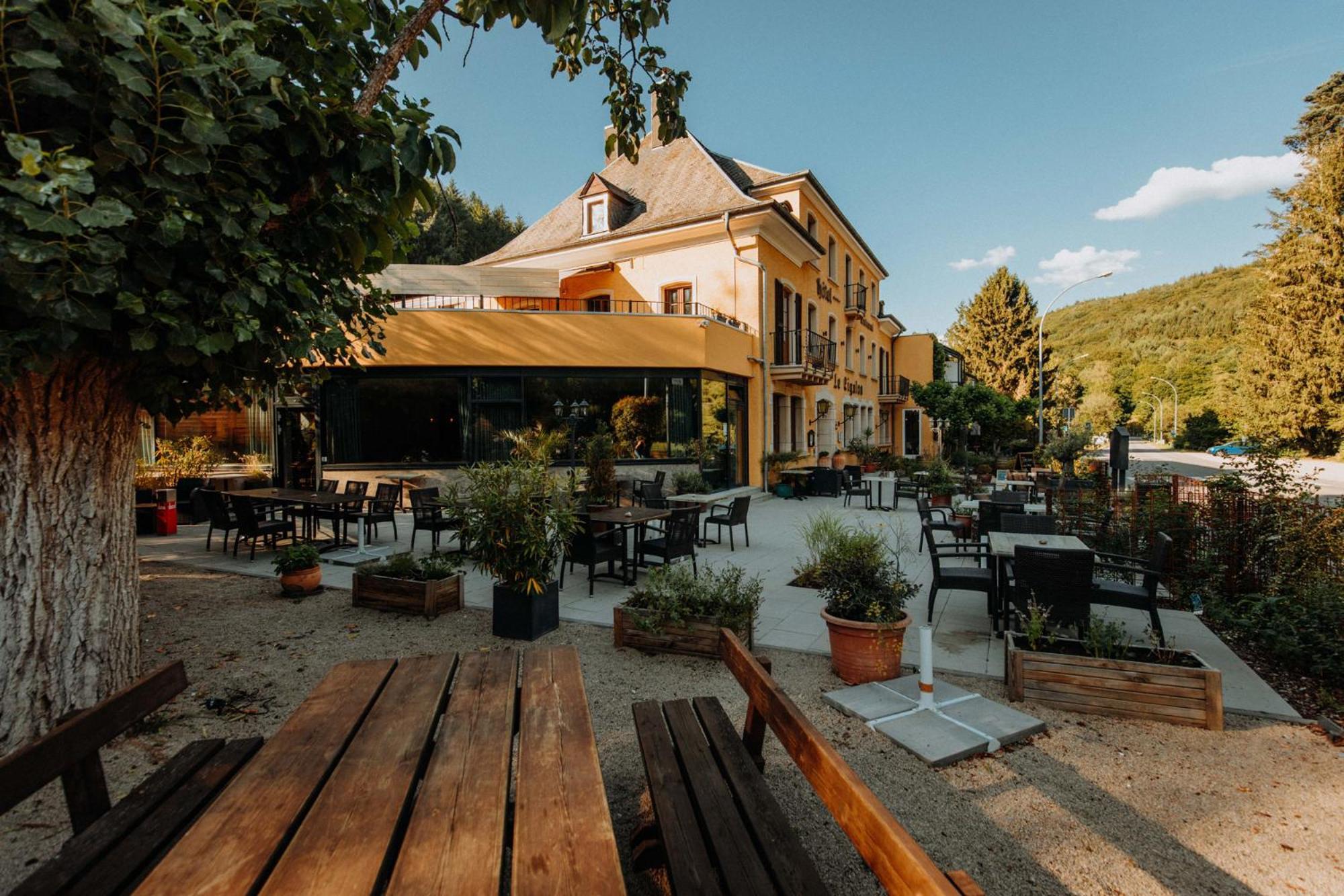Hotel Restaurant Le Cigalon Waldbillig 外观 照片